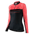 CAMISA CIC. MANGA LONGA FREE FORCE SPORT FRIZZ FEMININA - PRETO/CORAL - P