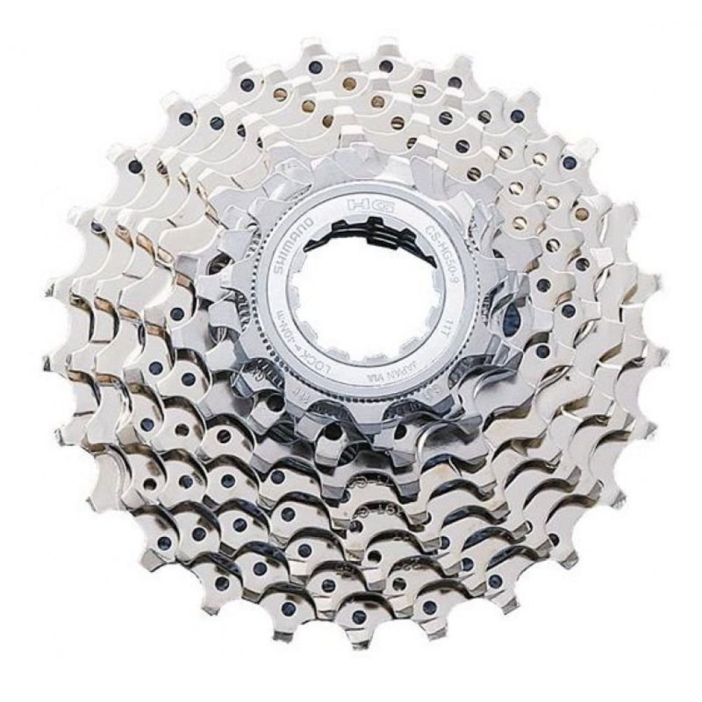 CASSETE 9V SHIMANO TIAGRA HG50 11/30D (ICSHG509130) - PRATA