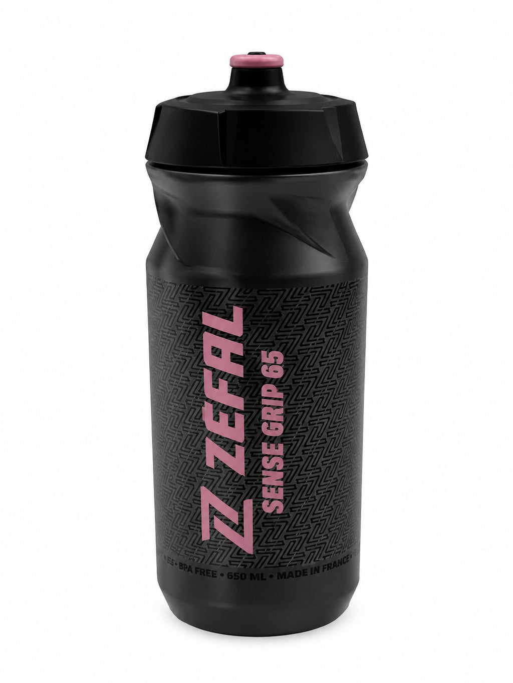 Caramanhola Zefal 650ml Sense Grip 65 - Preto/Rosa