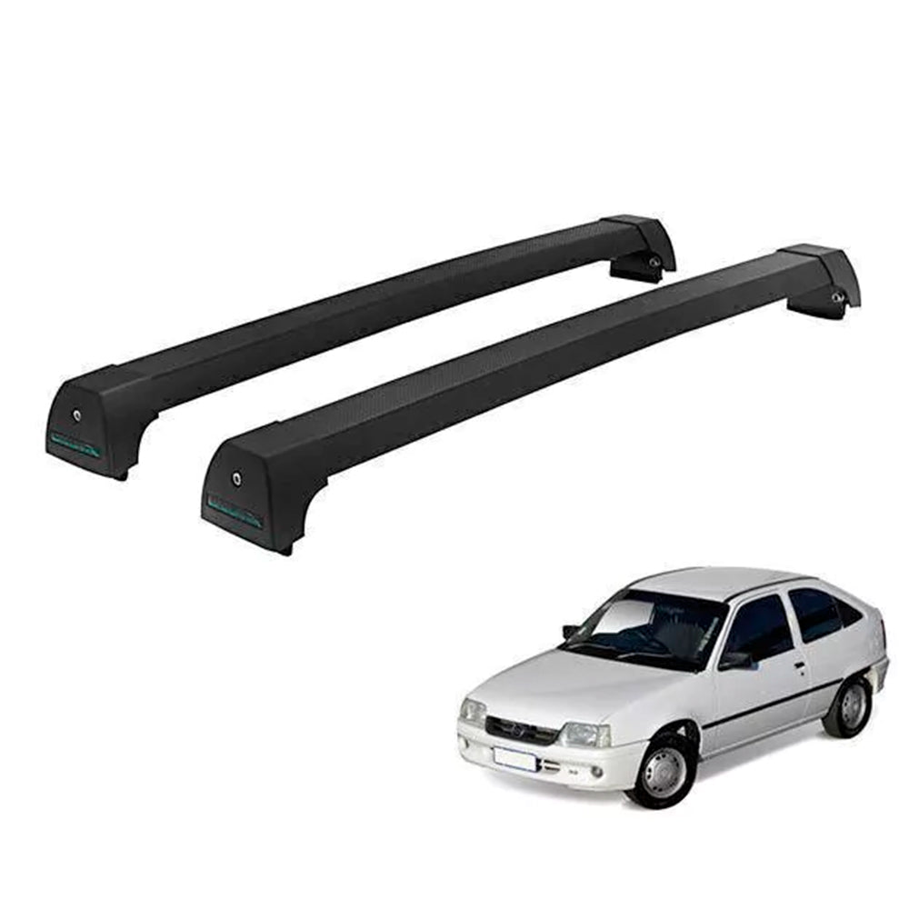 RACK LONG LIFE SPORT ALUM. PRETO P/ CHEVROLET KADETT (PK-1) - PRETO
