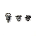 KIT DE FIXAÇÃO TRANSBIKE CALHA TETO LONG LIFE (KIT 3) - ZINCADO