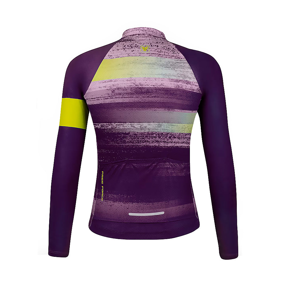 CAMISA CICLISMO FREE FORCE FEMININA BASIC MANGA LONGA JUICE