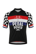 CAMISA CICLISMO PHILIP DILIS  PEDAL POWER - M