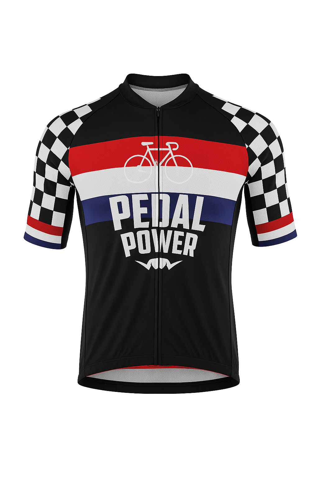 CAMISA CICLISMO PHILIP DILIS  PEDAL POWER - M