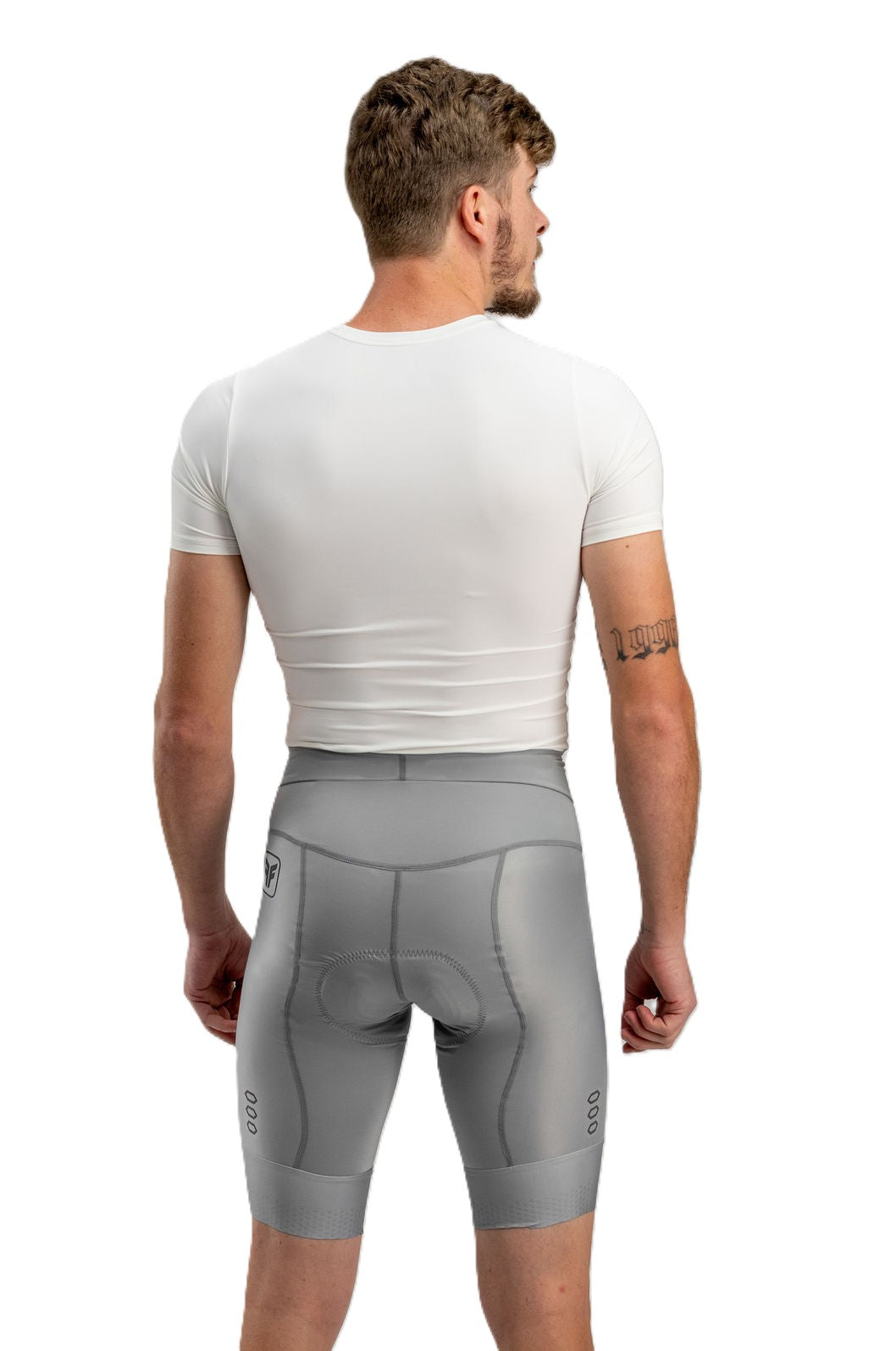 Bermuda de Ciclismo Masculina Free Force Training Cinza 3G