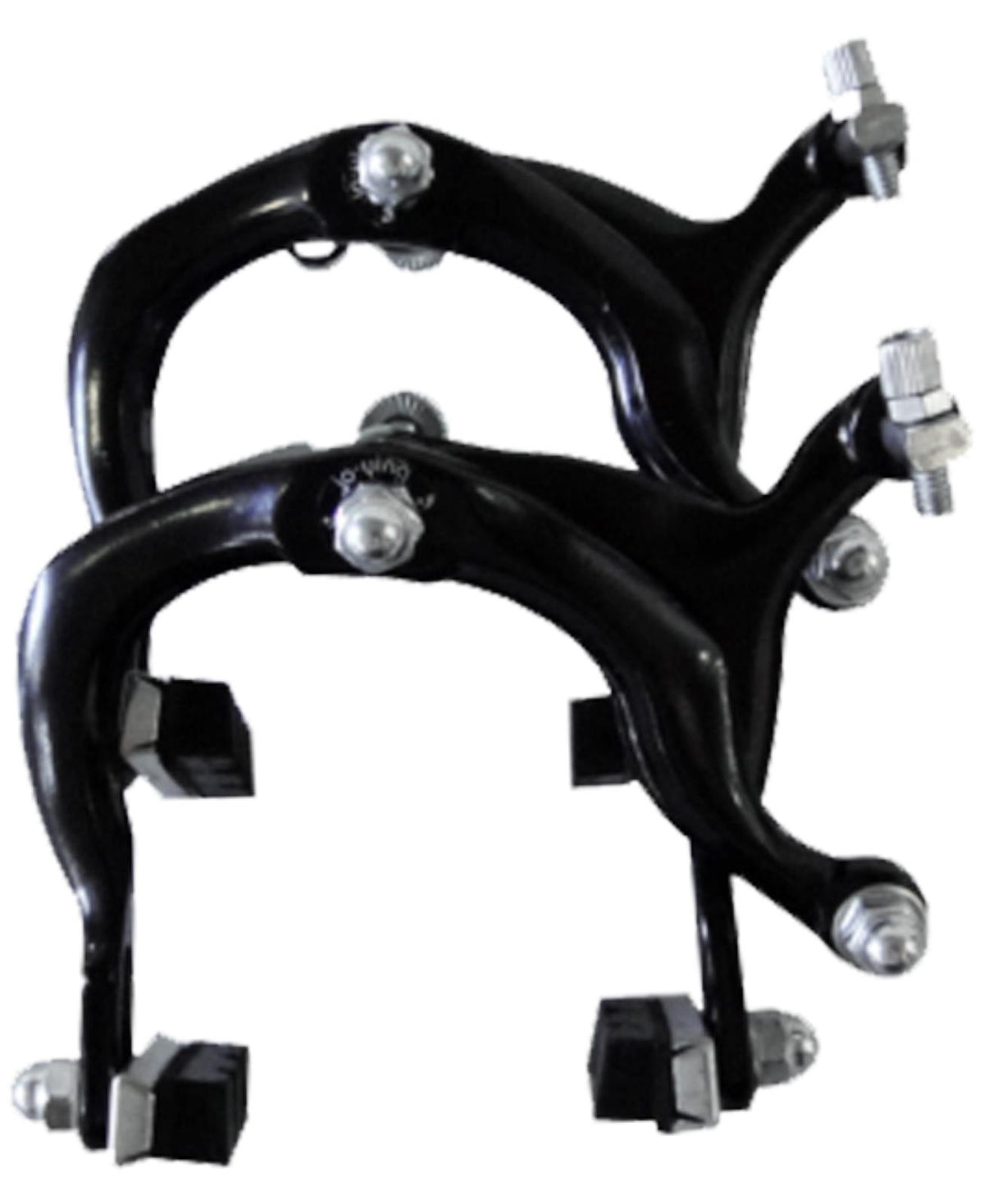 FREIO FERRADURA ALUMÍNIO (72MM À 92MM) - PRETO