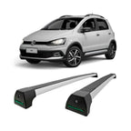 RACK DE TETO LONG LIFE SPORT ALUM VOLKSWAGEM CROSS UP 2015-2019 C/ LONGARINA (AW15)