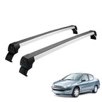 RACK DE TETO LONG LIFE SPORT P/ 206 / 207 HATCH E SEDAN - 4 PORTAS (A206-4) - ALUMÍNIO