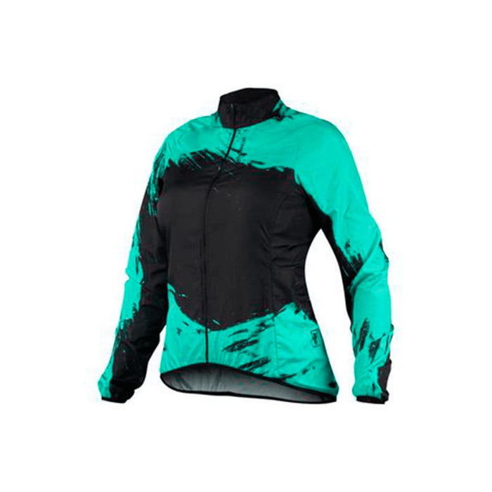 JAQUETA CORTA VENTO FREE FORCE SPORT BLOT FEMININO - PRETO/VERDE / GG