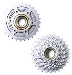 CATRACA RODA LIVRE 8V 13/28D INDEX PRATA