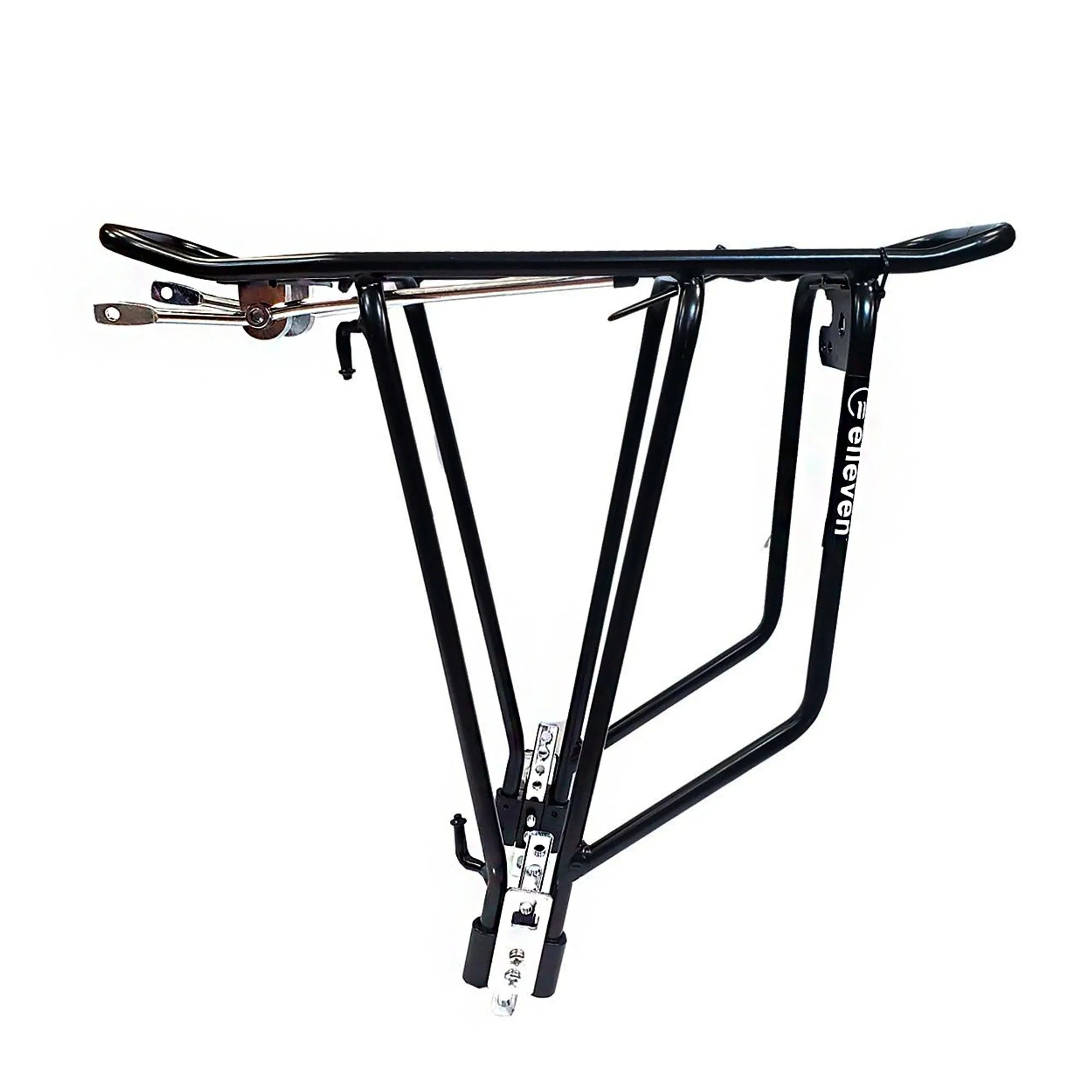 Bagageiro Alumínio Até 25kg C/ Reg. P/ Bicicletas 26 À 29 - Preto