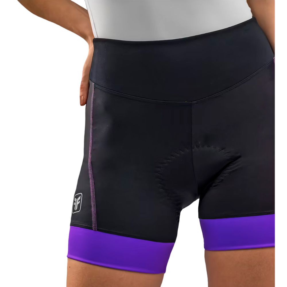 Short Ciclismo Free Force Feminino Start - 2023 - Roxa - Gg