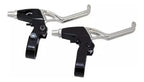 Manete Mtb P/ V-Brake Aluminio Logan Preto/Polido