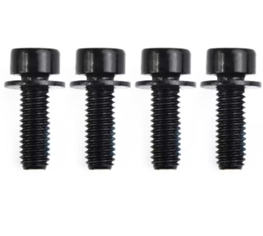 PARAFUSO SHIMANO P/ FIXACAO CALIPER PINÇA SHIMANO Y8c509020 (4 UNIDADES) - PRETO