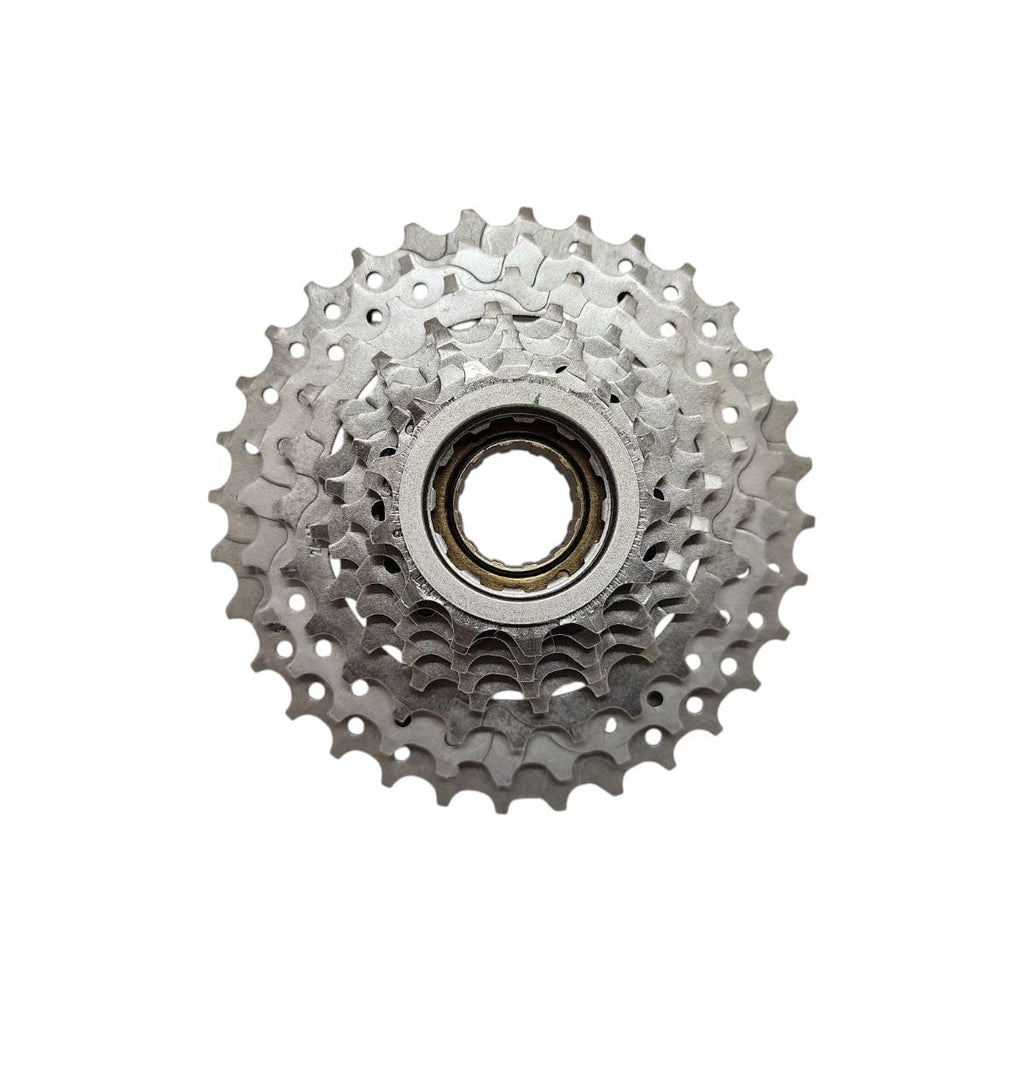 CATRACA RODA LIVRE 13/32T 8V INDEX BARULHENTA 120 CLICK VELOFORCE ROSCA CROMADO