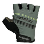 LUVA PARA CICLISMO ARBOK DEDO CURTO HANGAR PRETA VERDE TAM G COM VELCRO