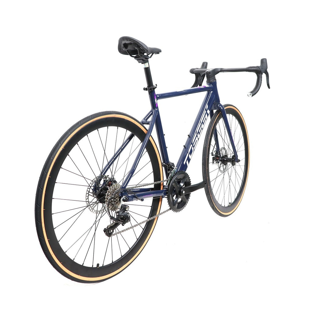 BICICLETA 700 SPEED TOSEEK CHESTER 3.0 2X8 TAM 54 AZUL MARINHO/CINZA
