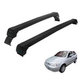RACK LONG LIFE SPORT ALUM. PRETO P/ FIAT PALIO - 2 PORTAS (PFP-2) - PRETO