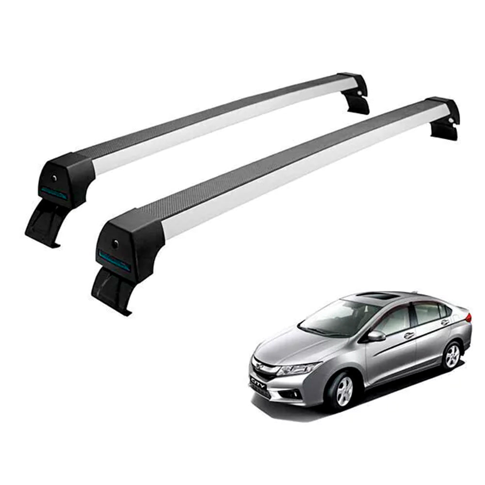 RACK LONG LIFE SPORT ALUM. PRATA P/ HONDA CITY - A PARTIR DE 2015 (ACty) - PRATA