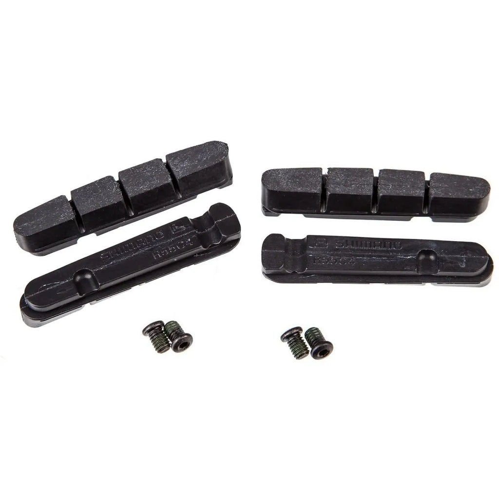 REFIL DE SAPATA DE FREIO DURA ACE BR-9000 R55C4 2 PARES (Y8L298062) - PRETO