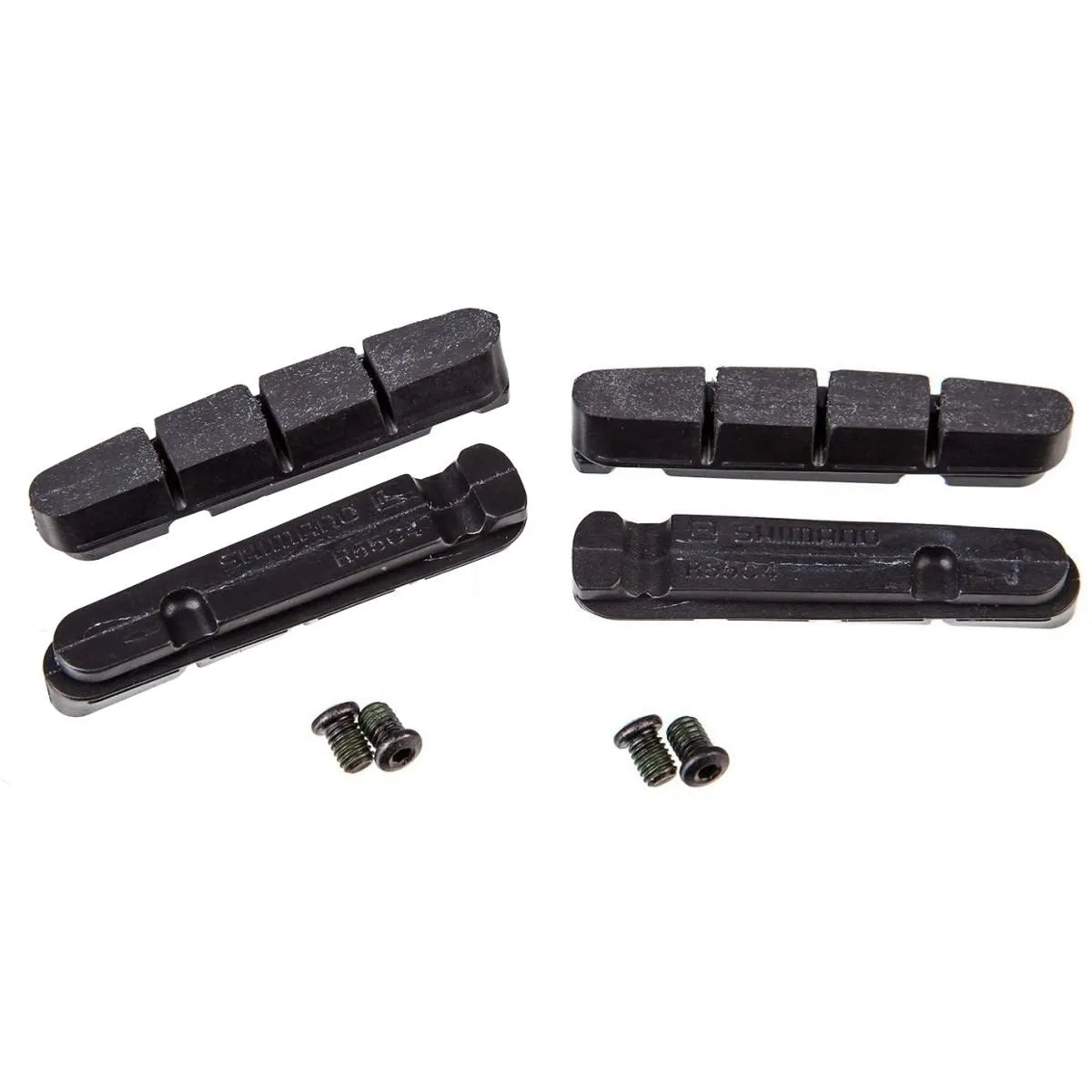 REFIL DE SAPATA DE FREIO DURA ACE BR-9000 R55C4 2 PARES (Y8L298062) - PRETO