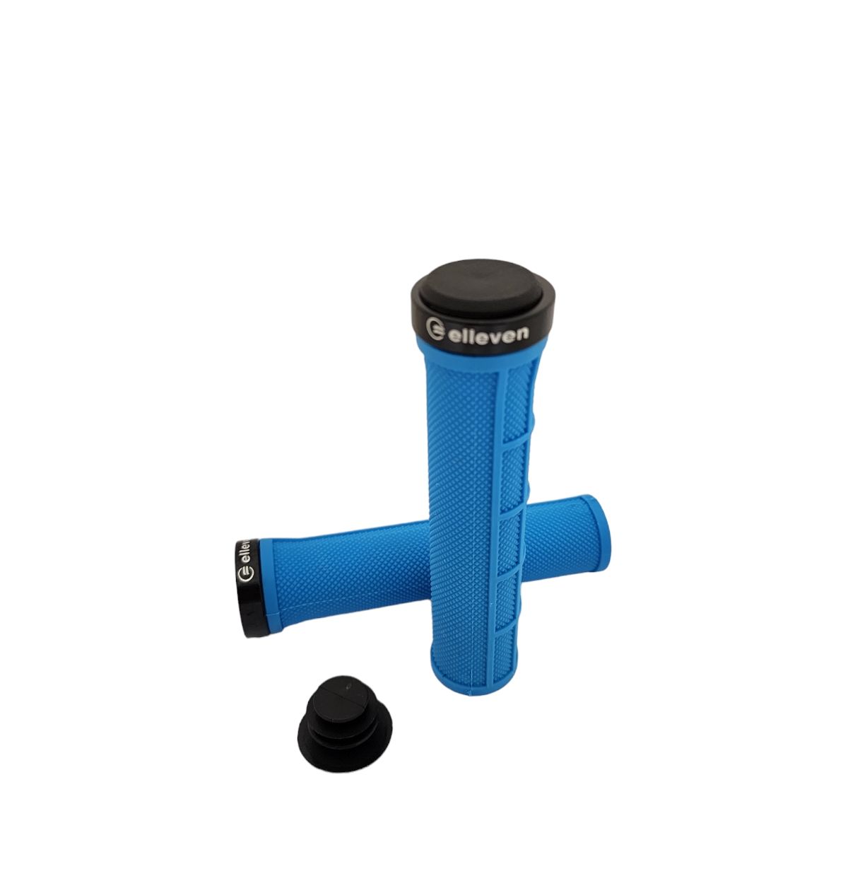 MANOPLA ELLEVEN MTB PRO C/ TRAVA 130MM AZUL