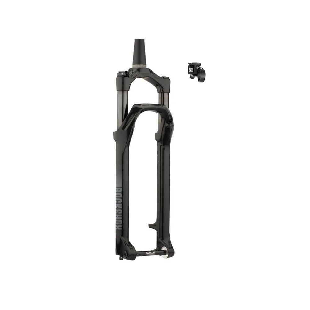 SUSPENSÃO DE BICICLETA 29 ROCK SHOX JUDY SILVER RL 100MM BOOST C/ TRAVA - PRETO - TAPERED