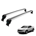 RACK DE TETO LONG LIFE SPORT ALUM. P/ FIAT TORO S/LONG. OU LONG. PARCIAL 2017 A 2023 (ATRO) - PRATA