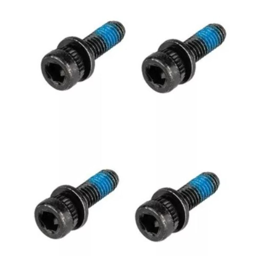 PARAFUSO SHIMANO P/ FIXACAO CALIPER PINÇA SHIMANO Y8c509020 (4 UNIDADES) - PRETO