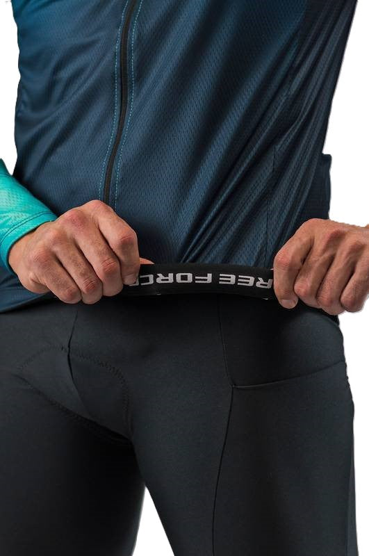 CAMISA DE CICLISMO FREE FORCE MASCULINA BASIC MANGA LONGA TURQUOISE 2024