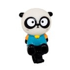 BUZINA CAMPAINHA ELLEVEN PANDA SILICONE - PRETO/BRANCO