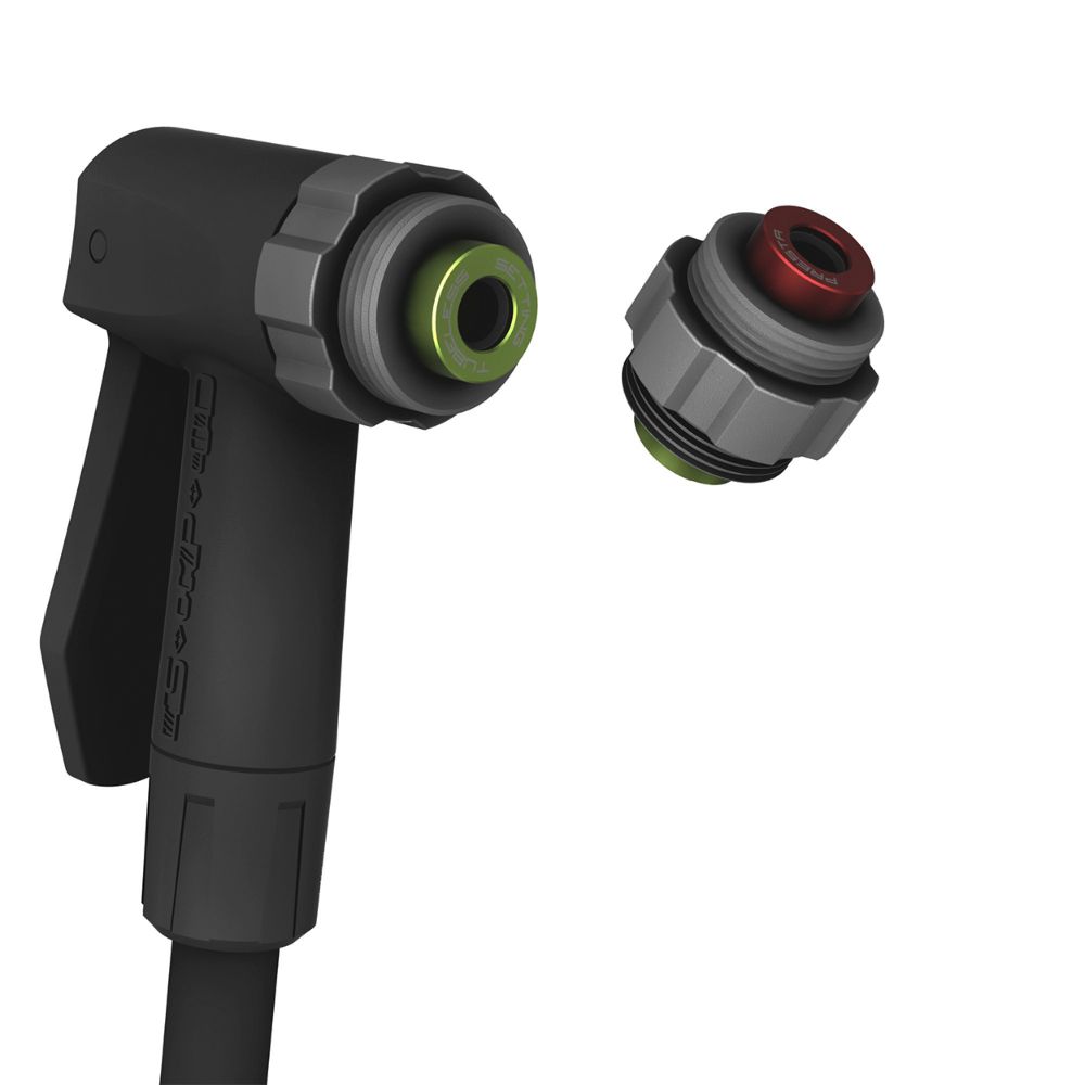 BOMBA OFICINA SYNCROS VERNON 3.0 P/ TUBELESS COM MANÔMETRO - VERDE