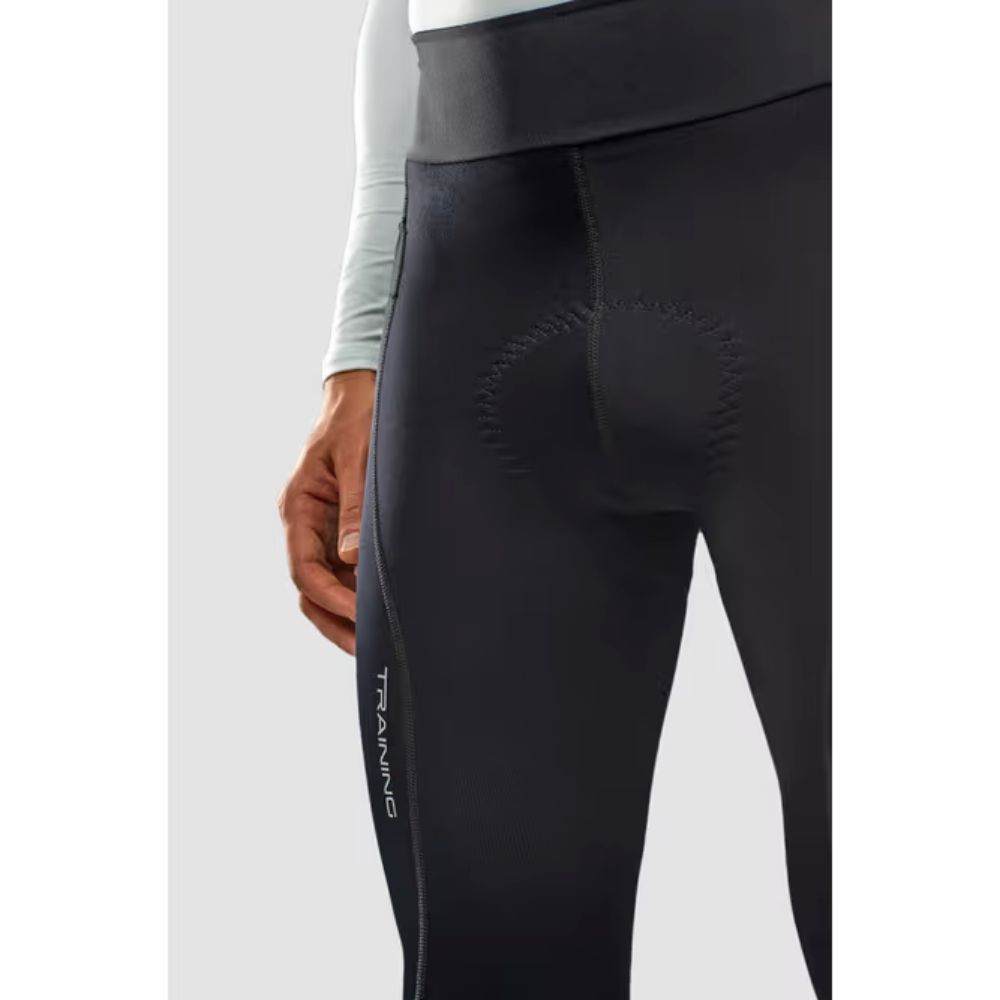 CALÇA CICLISMO FREE FORCE TRAINING GEL PELUCIADO INVERNO - 2023 - PRETO - GG