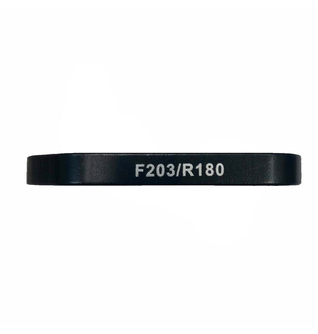 ADAPTADOR FREIO DISCO DT203/TS180MM (POST MOUNT PARA IS MOUNT)