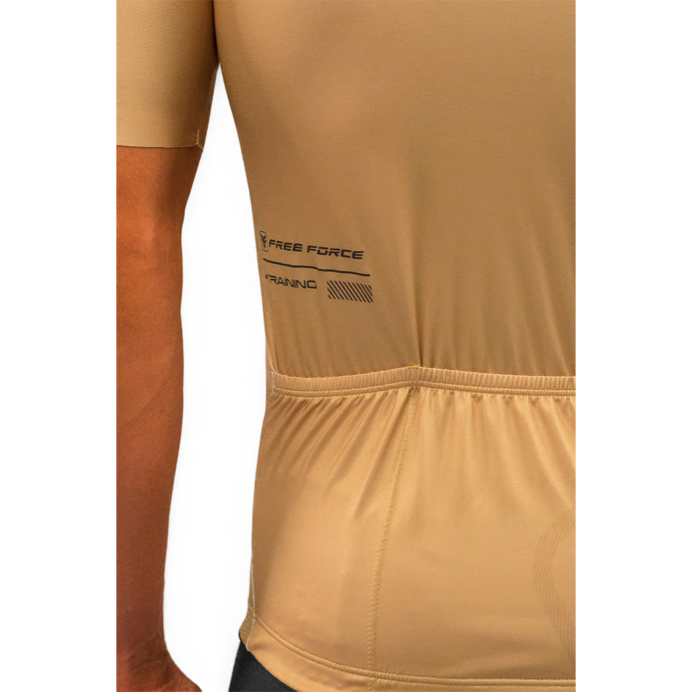 CAMISA CICLISMO FREE FORCE TRAINING SAND - 2024