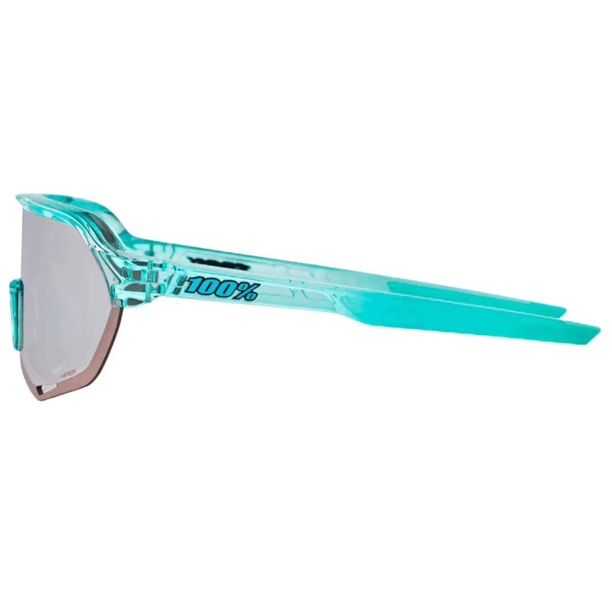 OCULOS 100% S2 -  POLISHED TRANSLUCENT MINT - HIPER SILVER MIRROR LENS