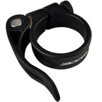 ABRAÇADEIRA DE QUADRO ZOOM AT001 COM BLOCAGEM VAZADA 34,9mm - PRETO