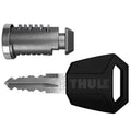 FECHO PARA RACK DE TETO THULE ONE-KEY SYSTEM 8 CILINDROS (4508) - PRETO