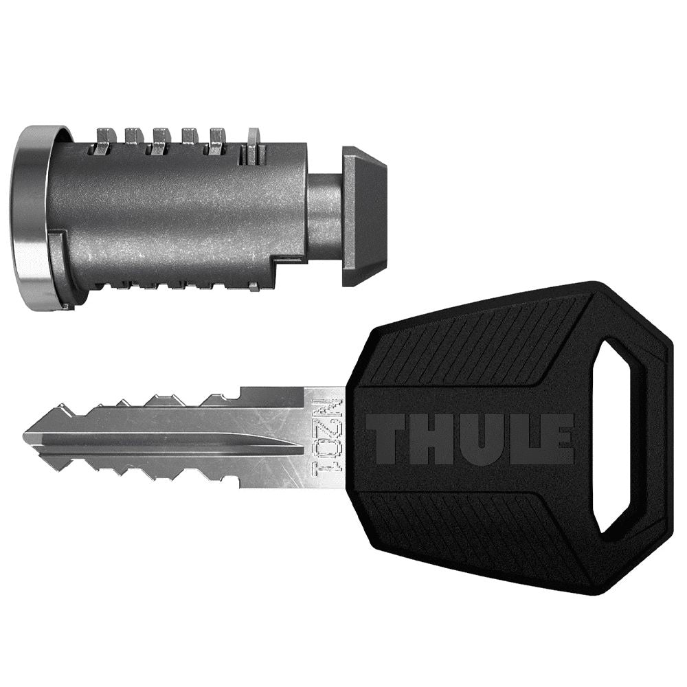 FECHO PARA RACK DE TETO THULE ONE-KEY SYSTEM 8 CILINDROS (4508) - PRETO