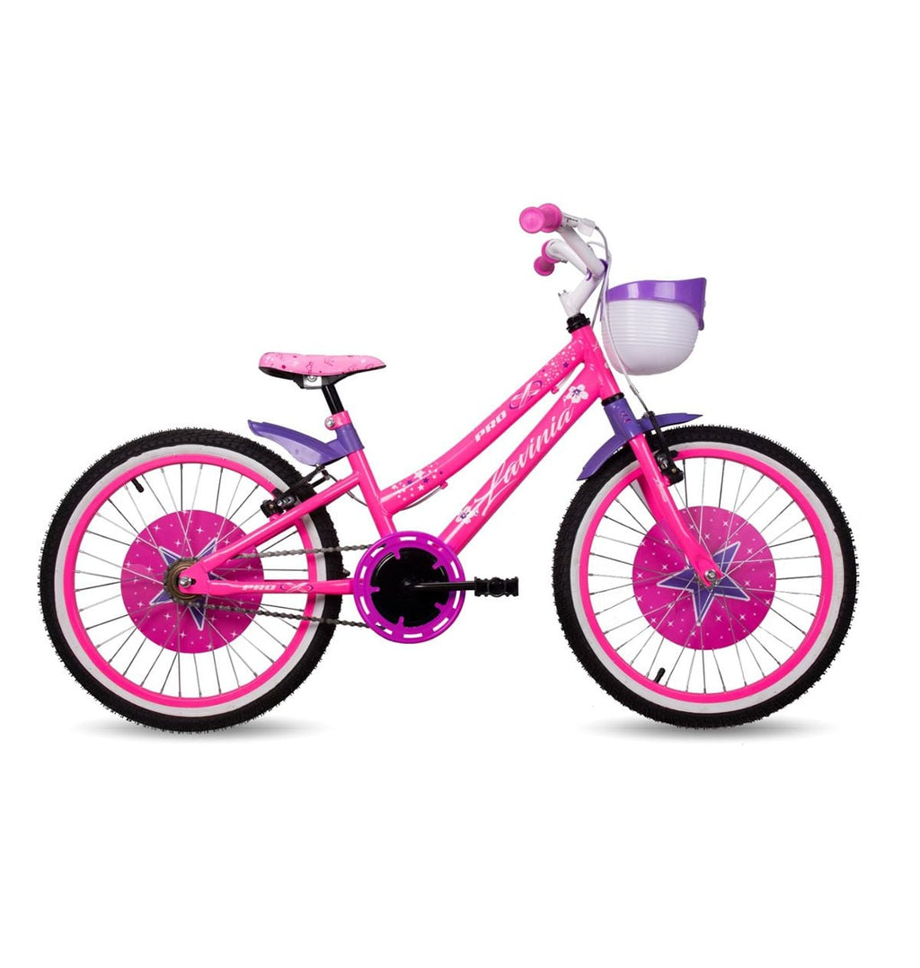 Bicicleta Aro 20 Pro-X Lavinia Rosa/Roxo