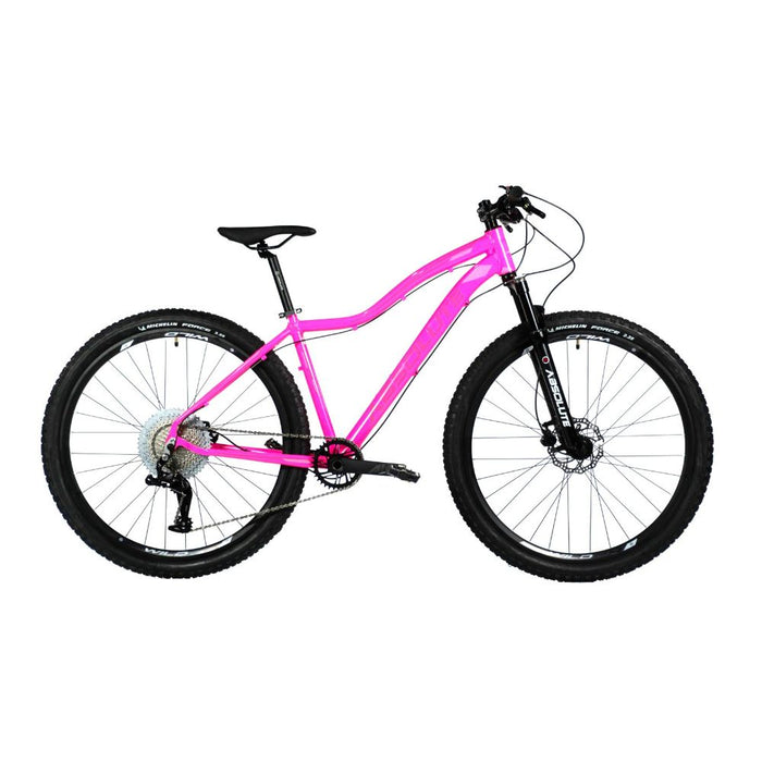 BICICLETA 29 ABSOLUTE HERA ELITE 12V HIDRÁULICO C/ TRAVA FEMININA - ROSA / (M - 17)