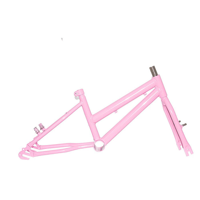 KIT 16 QUADRO/GARFO AÇO WENDY FEMININO - ROSA