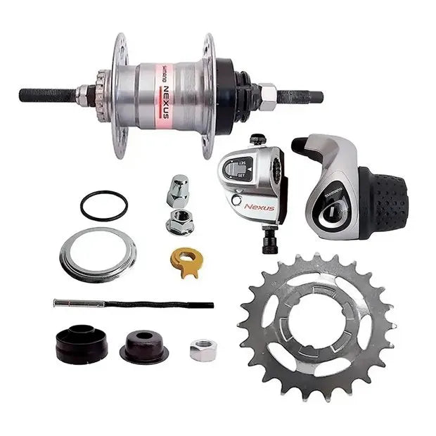 KIT COMPLETO SHIMANO NEXUS SG-3C40 C/ 3V 36F (ESG3R40KITA) - PRATA