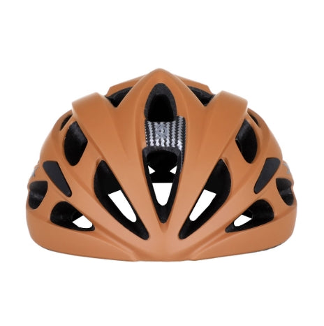CAPACETE DE CICLISMO DVORAK SL17 COM LED MARROM TAM G 57-60cm