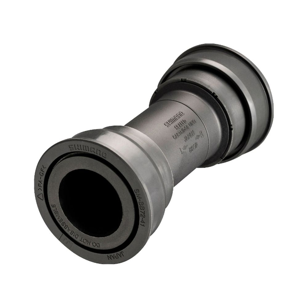 CAIXA CENTRO PRESSFIT SHIMANO BB72-41B P/ HOLLOWTECH SPEED (ISMBB7241B) - PRETO