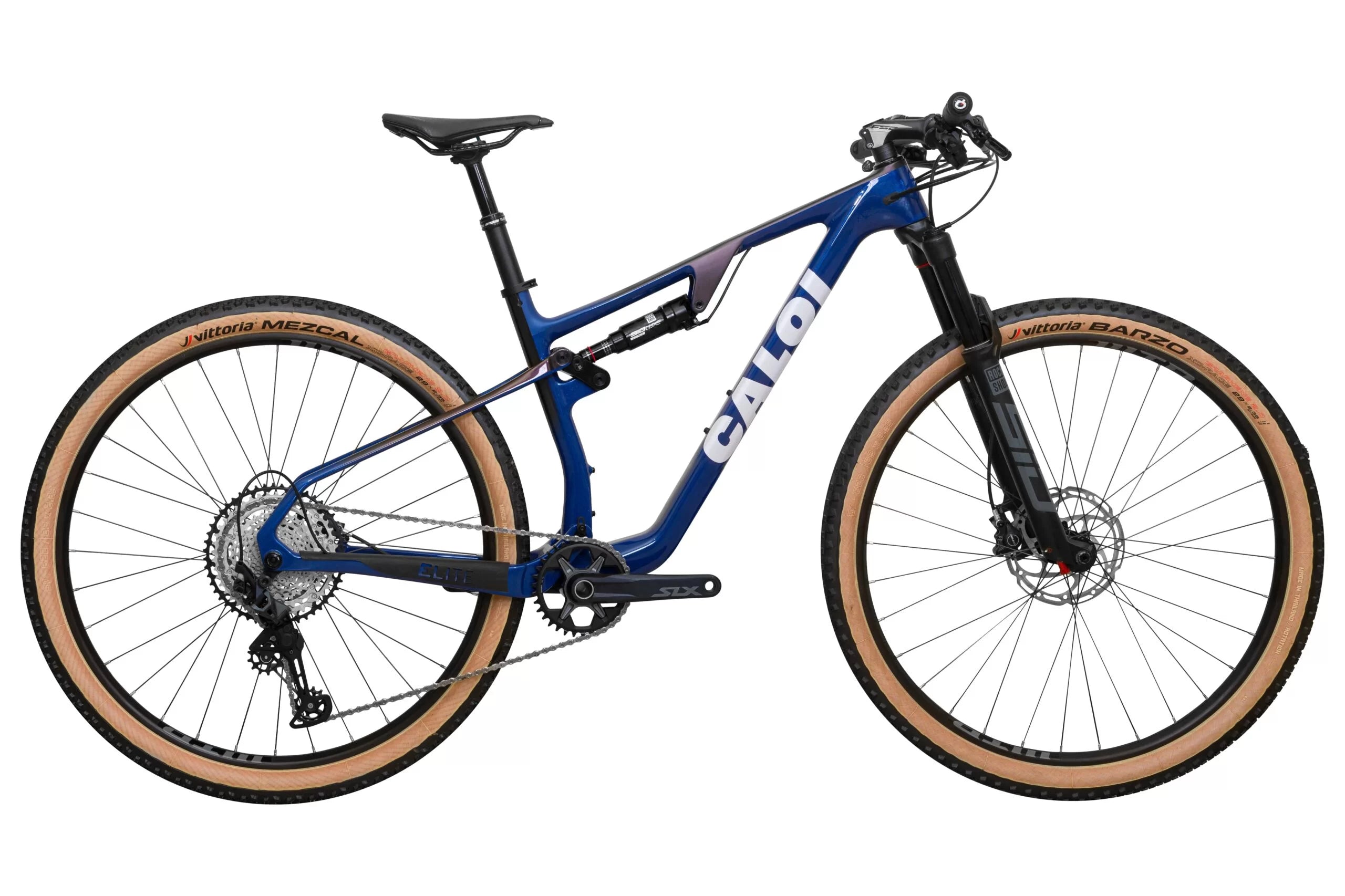 BICICLETA 29 CALOI FS SPORT CARBON SHIMANO SLX 12V 2025