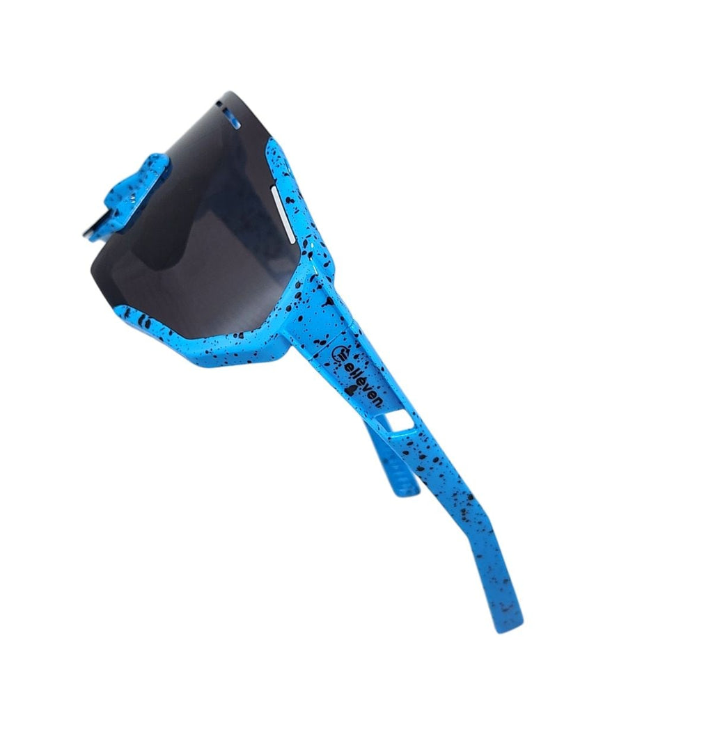 OCULOS CICLISMO KIDS ELLEVEN XQ547 LENTE POLARIZADA AZUL