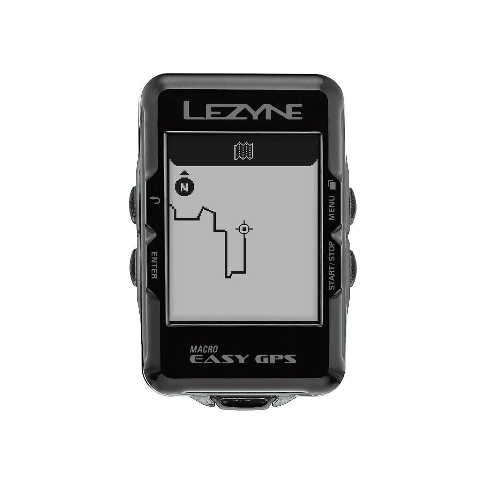GPS LEZYNE MACRO EASY BLUETOOTH - PRETO