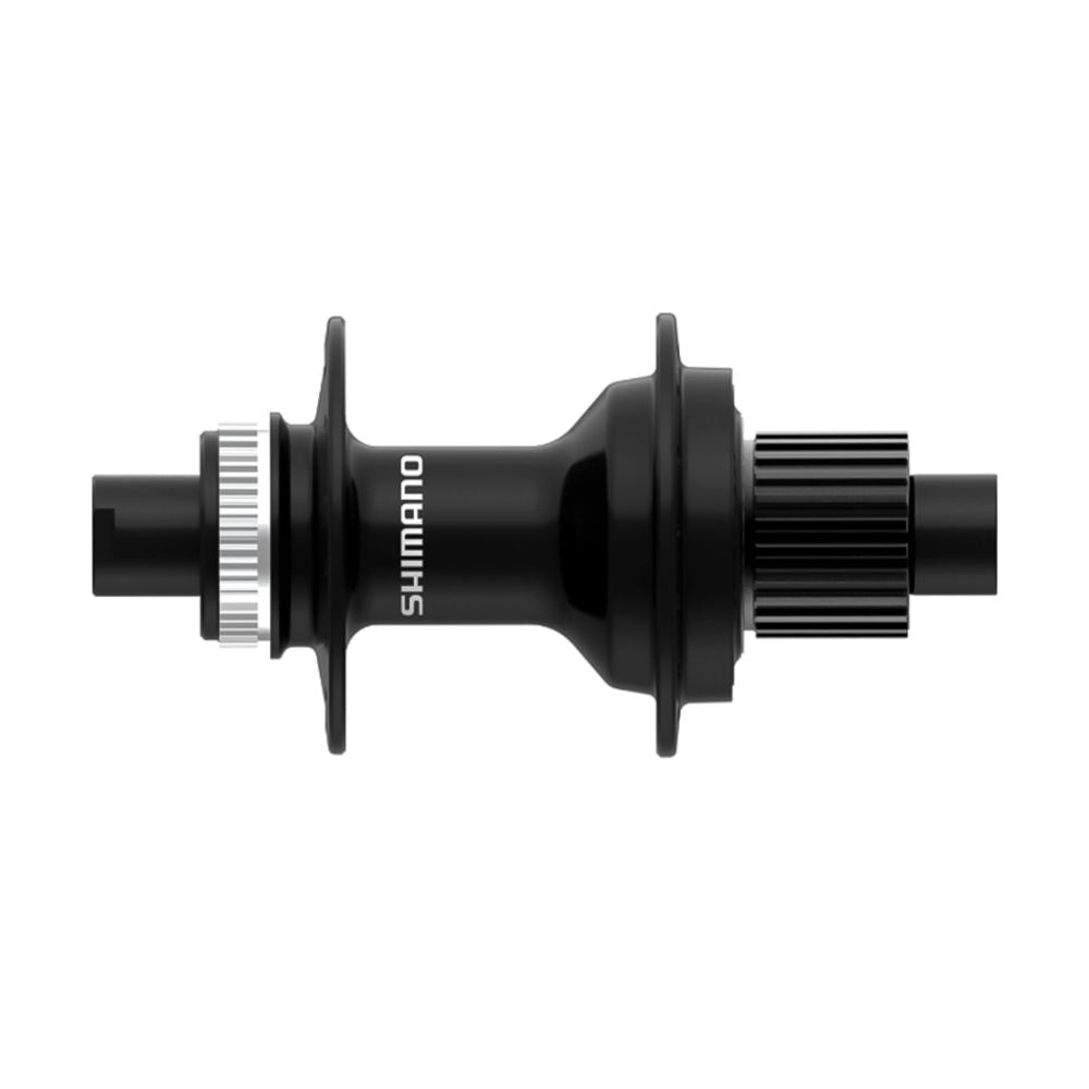 CUBO TRASEIRO SHIMANO FH-MT410-B 12V MICRO SPLINE ROLAMENTADO (BOOST) 36F - PRETO