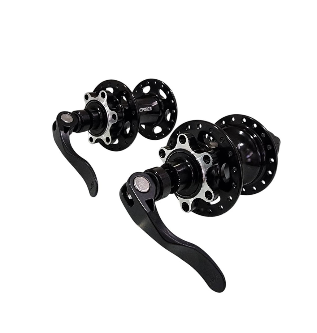 CUBO VELOFORCE  DT/TS 36F ALUM CASSETE 6 ROLAMENTOS BARULHENTO-PRETO